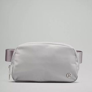 Silver Everywhere Belt Bag